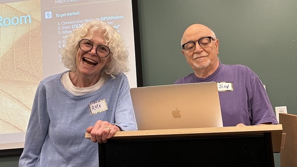 Ruth Copans and John Anzalone